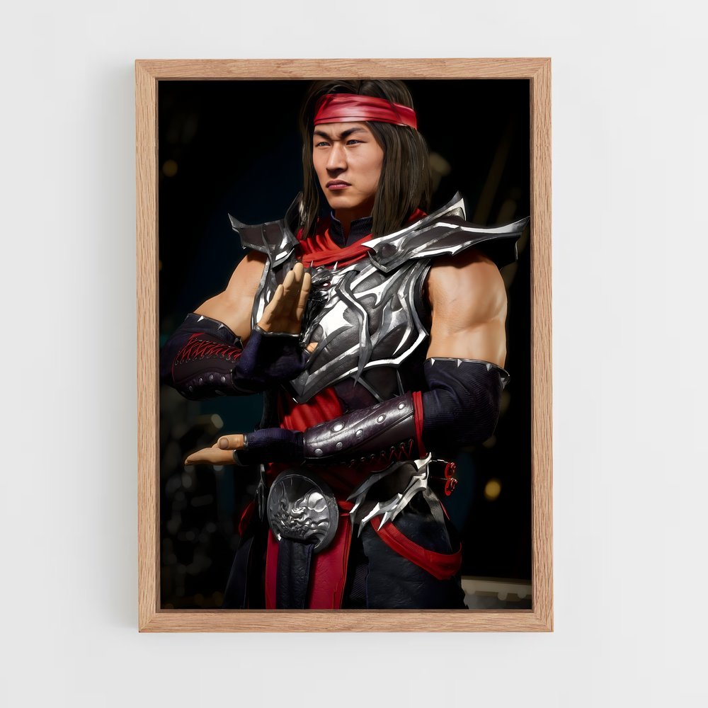 Poster Liu Kang : Champion de l'Arène – affiche Mortal kombat (vue 4)